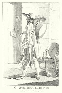Pot and Pan Seller by Francois (after) Boucher