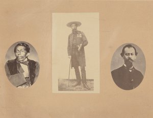 General Tomas Mejia, Emperor Maximilian, General Miramon, 1867