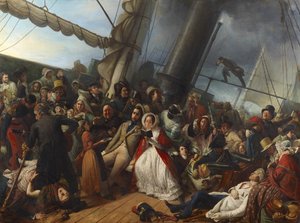 Seasickness on an English Corvette