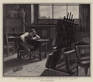 Hard-Hit! His Masterpiece Rejected at the Royal Academy by Francois Barraud