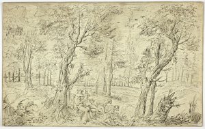 Venus and Adonis by Francois Boitard