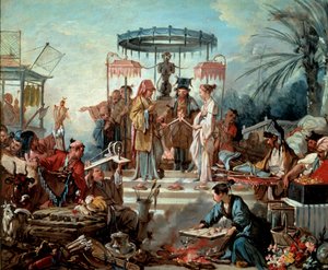 Chinese Wedding Scene at the Court of the Emperor of China