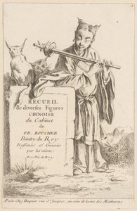 Collection of Diverse Chinese Figures by François Boucher