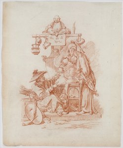 Fire by François Boucher