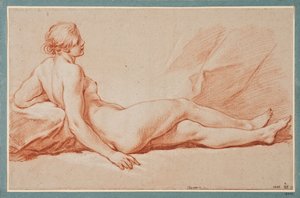 Reclining Female Model
