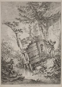 The Laundress by François Boucher