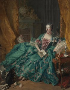 Madame de Pompadour by François Boucher