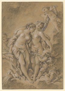 Nymphs and Cupids by François Boucher