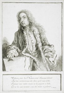 Portrait of Antoine Watteau by François Boucher