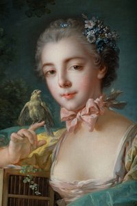 Presumed Portrait of Marie-Emilie Baudouin, Daughter of the Painter
