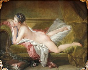 Reclining Girl by François Boucher
