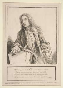 Self-Portrait by Antoine Watteau by François Boucher