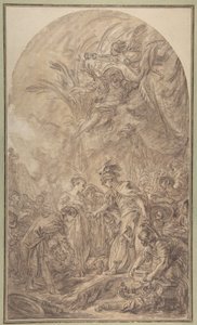 The Continence of Scipio by François Boucher