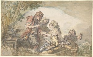 The Fortune Teller by François Boucher