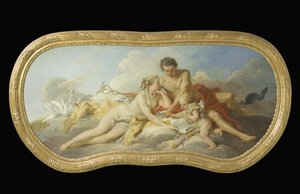 Venus and Mercury Instructing Cupid