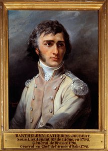 Portrait of Barthelemy Joubert in second lieutenant