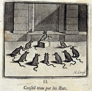 Council Held by the Rats by Francois Chauveau