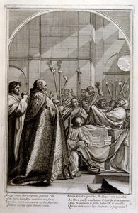 Engraving by Francois Chauveau 1680 