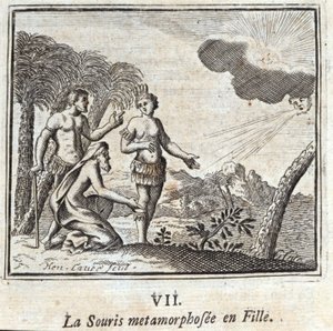 The Mouse metamorphosed into a Girl (Illustration by François Chauveau) by Francois Chauveau