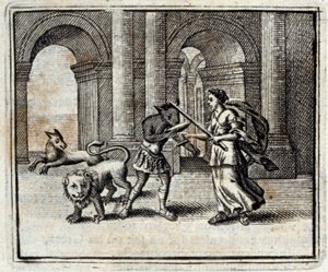 The Companions of Ulysses (Illustration by François Chauveau) by Francois Chauveau