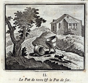 The Earth Pot and the Iron Pot by Francois Chauveau