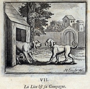 The Lice and Her Companion by Francois Chauveau