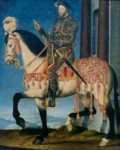 Portrait of Francis I of France on Horseback