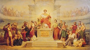 Allegory of the City of Paris, Study for the Decoration of the Hotel de Ville