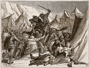Robert of Normandy Rallying the Crusaders (Illustration from 
