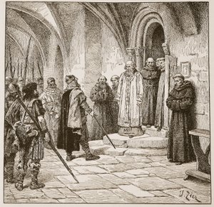Swein Demanding Ransom, Illustration from 