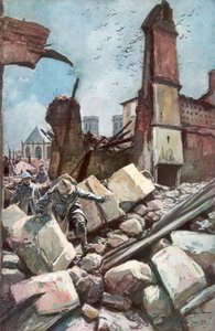 On the Old Walls of Verdun, France, June 1916