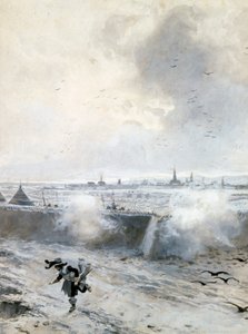 Siege of Arras, under Louis XIII, Thirty Years War by Francois Flameng