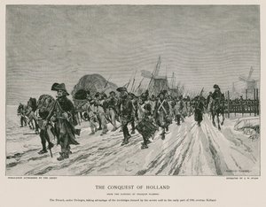 The Conquest of Holland by Francois Flameng