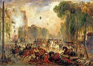 Assassination Attempt on King Louis-Philippe by Giuseppe Fieschi, Boulevard du Temple, 28th July 1835
