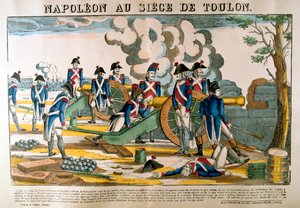 Napoleon at the Siege of Toulon
