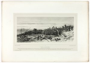Capture of Bastion no. 9, from Souvenirs of Italy: Expedition of Rome
