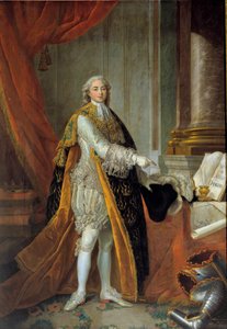 Portrait of Louis Stanislas Xavier of France, Count of Provence, in Great Dress of the Order of the Holy Spirit