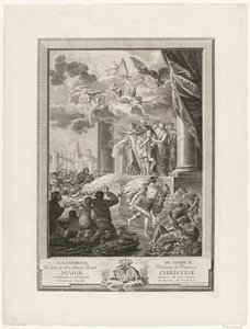 The Clemency of Joseph II, Engraved by Mathias de Sallieth by Francois Joseph Pfeiffer
