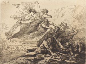 Justice, Vengeance, and Truth by Francois Nicolas Chifflart