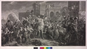 Henry IV of France in Paris on March 22, 1594 by Francois Pascal Simon Baron Gerard