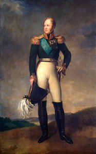Portrait of Tsar Alexander I of Russia