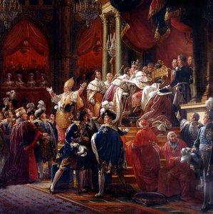 The Coronation of King Charles X, 29th May 1825 in Reims Cathedral (detail)