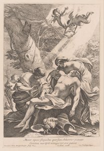Martyrdom of Saint Sebastian by Francois Perrier