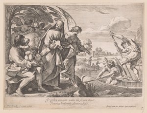 Flight into Egypt by Francois Perrier