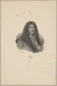 Jean-Baptiste Lully (1632 Florence - 1687 Paris) – French composer of Italian origin by Francois Seraphin Delpech