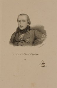 Louis Antoine Henri de Bourbon, Duke of Enghien Wearing the Conde Uniform