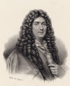 Portrait of the Composer Jean-Baptiste Lully 1632-1687 by Francois Seraphin Delpech