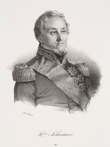 Portrait of Horace Sébastiani by Francois Seraphin Delpech