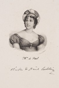 Portrait of Madame de Staël by Francois Seraphin Delpech