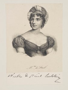 Portrait of Madame de Staël by Francois Seraphin Delpech